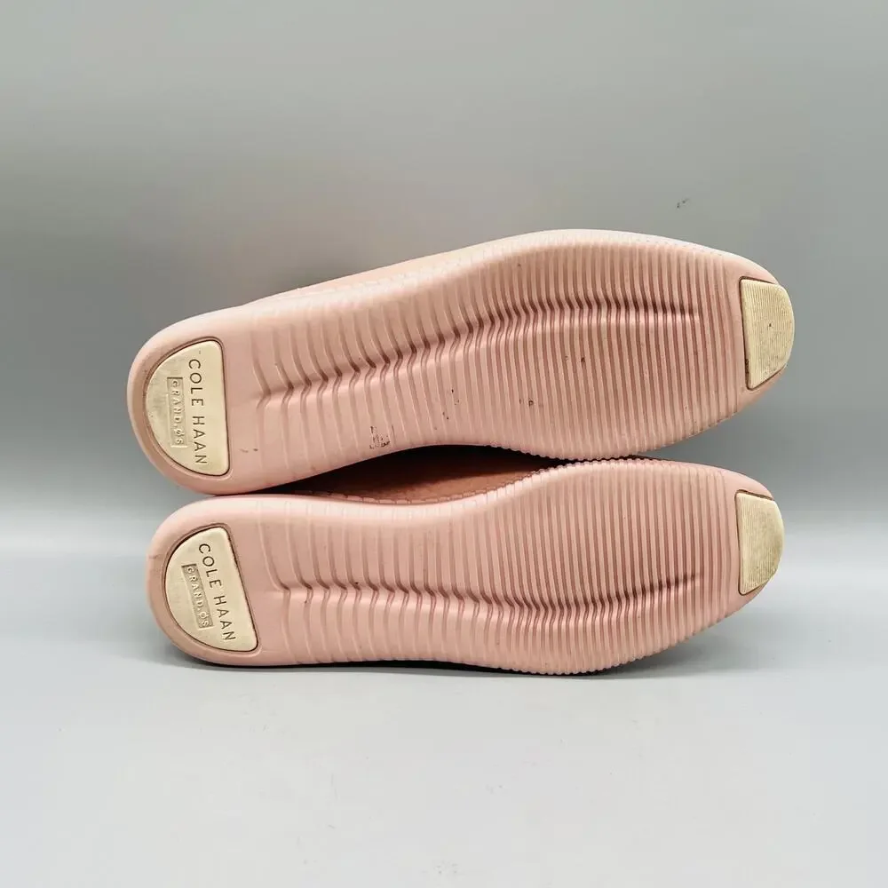 Cole Haan Shoes Womens 8 Pink Knit 2.ZEROGRAND Low Top Sneakers Comfort Casual